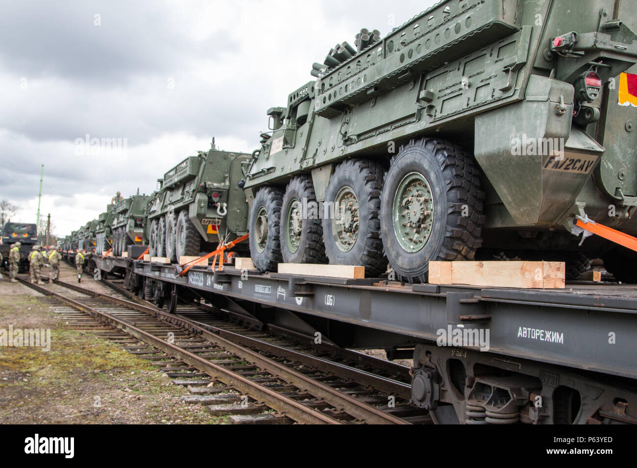 Cargo awaits transport hi-res stock photography and images - Alamy