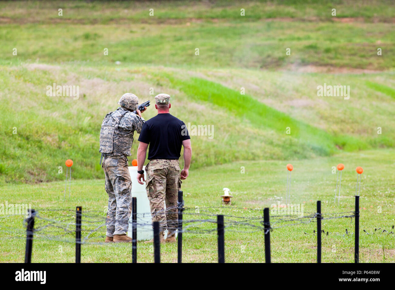 U.S. Army Ranger 1st Lt. Colton Barber, from the 25th Infantry Division ...