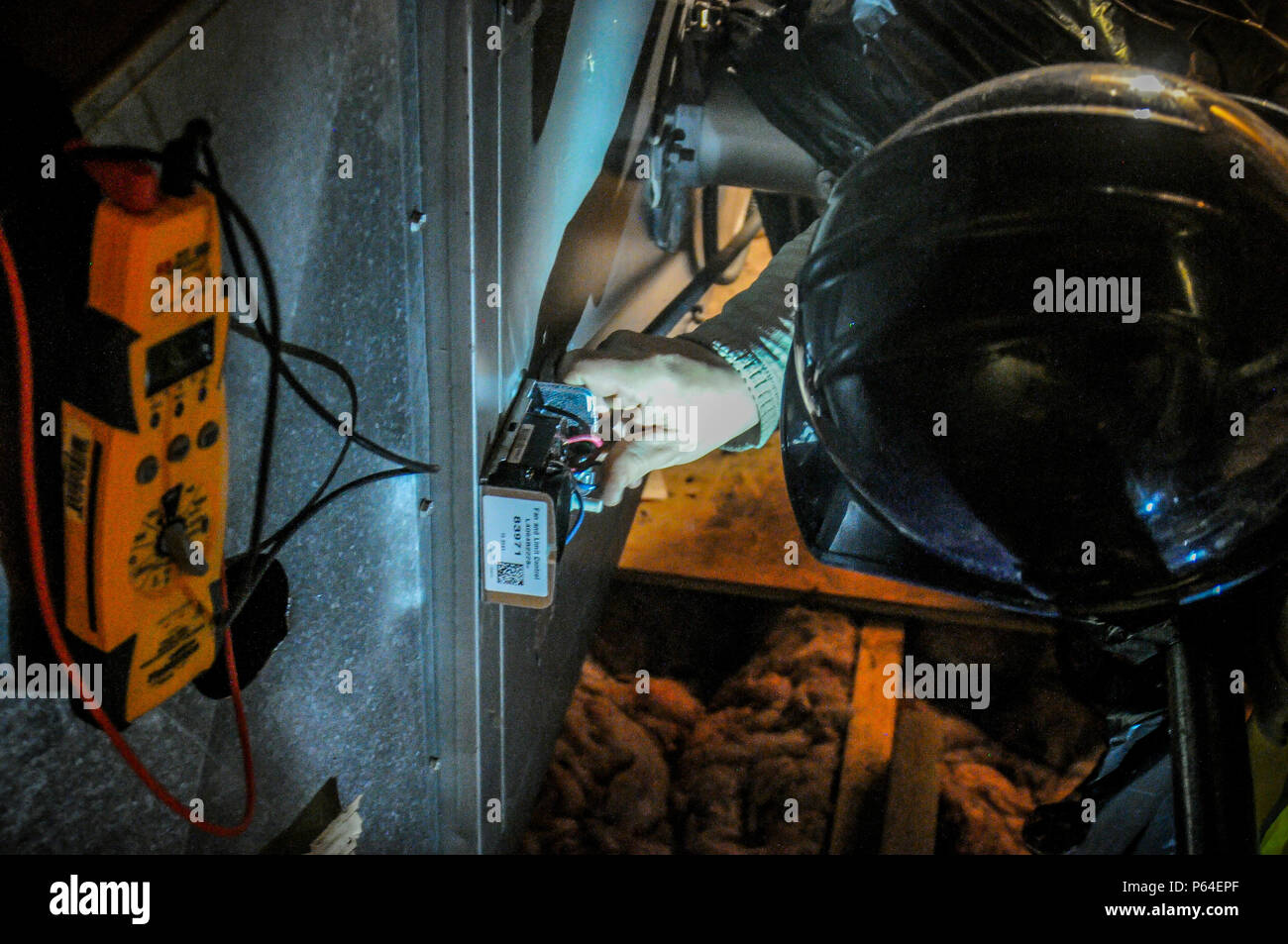 110th Attack Wing, Battle Creek, Mich. Civil Engineering Airman help