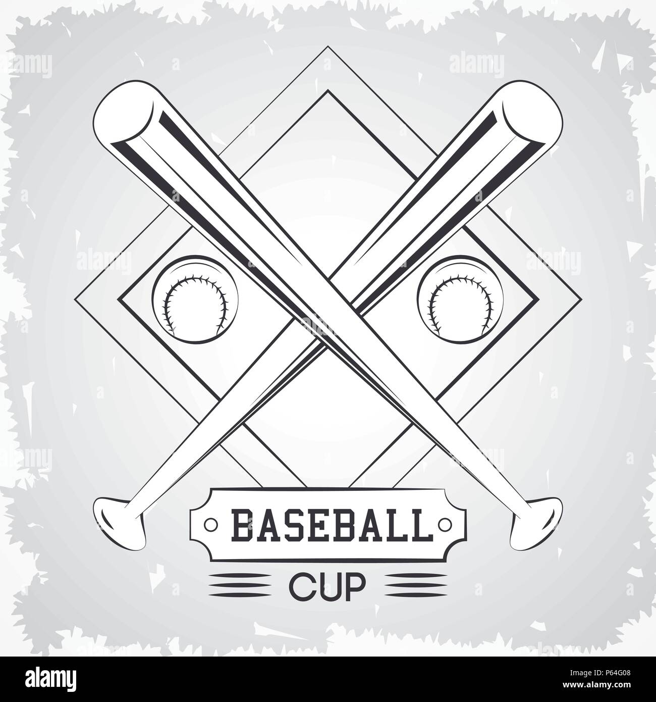 Baseball sport cup Stock Vector Image & Art Alamy