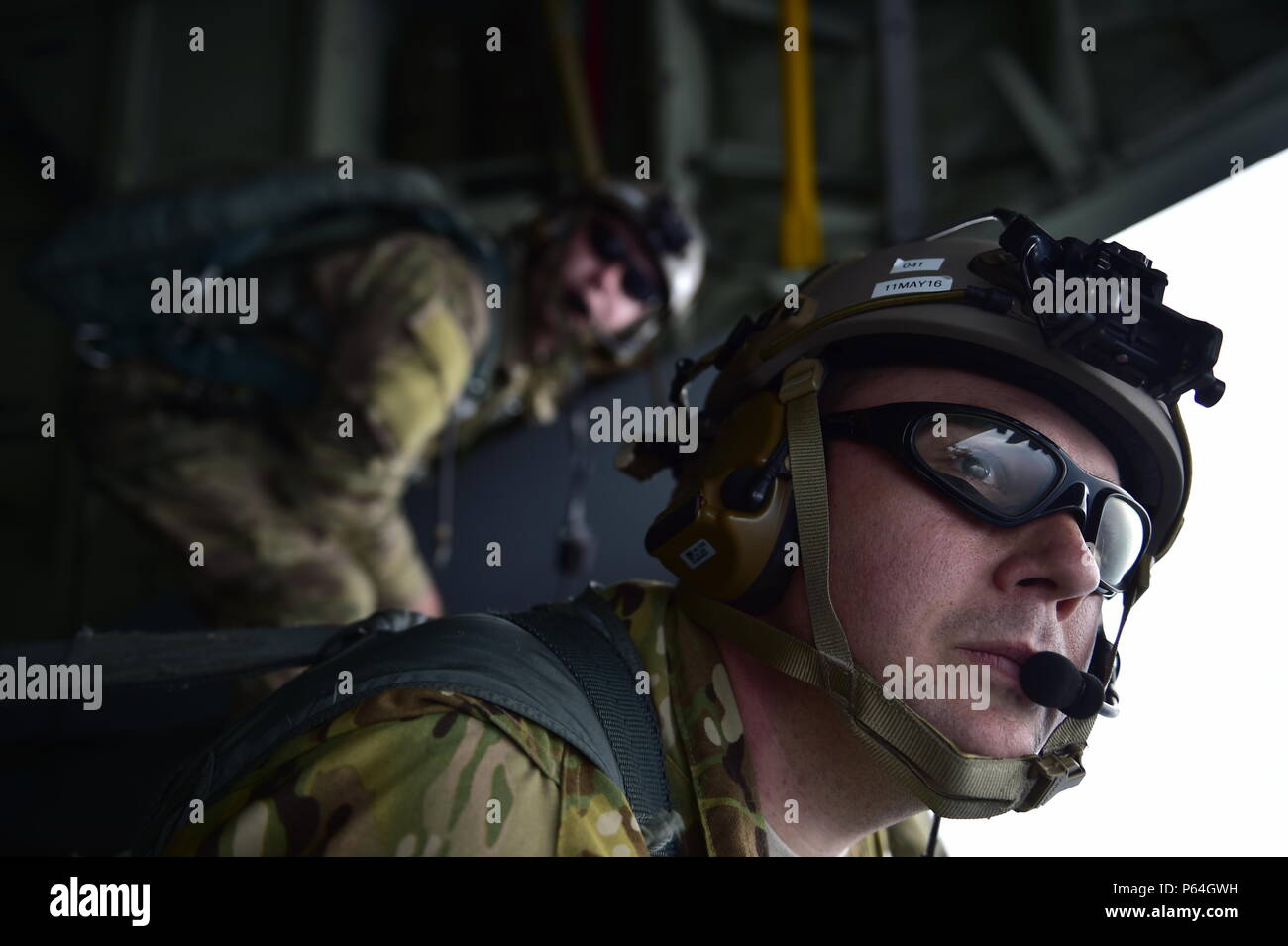 U.S. Air Force loadmasters with the 27th Special Operations Wing ...