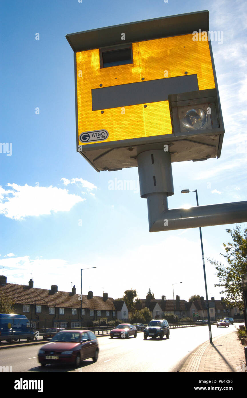 Speed Camera Box Inside North circular road london hi-res stock photography and images - Alamy