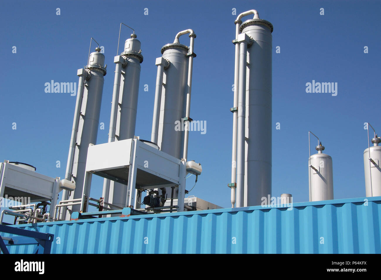 Metan, a daughter company owned by SORPA exclusively markets and distributes energy in the form of electricity, raw gas (landfill gas) and upgrades me Stock Photo