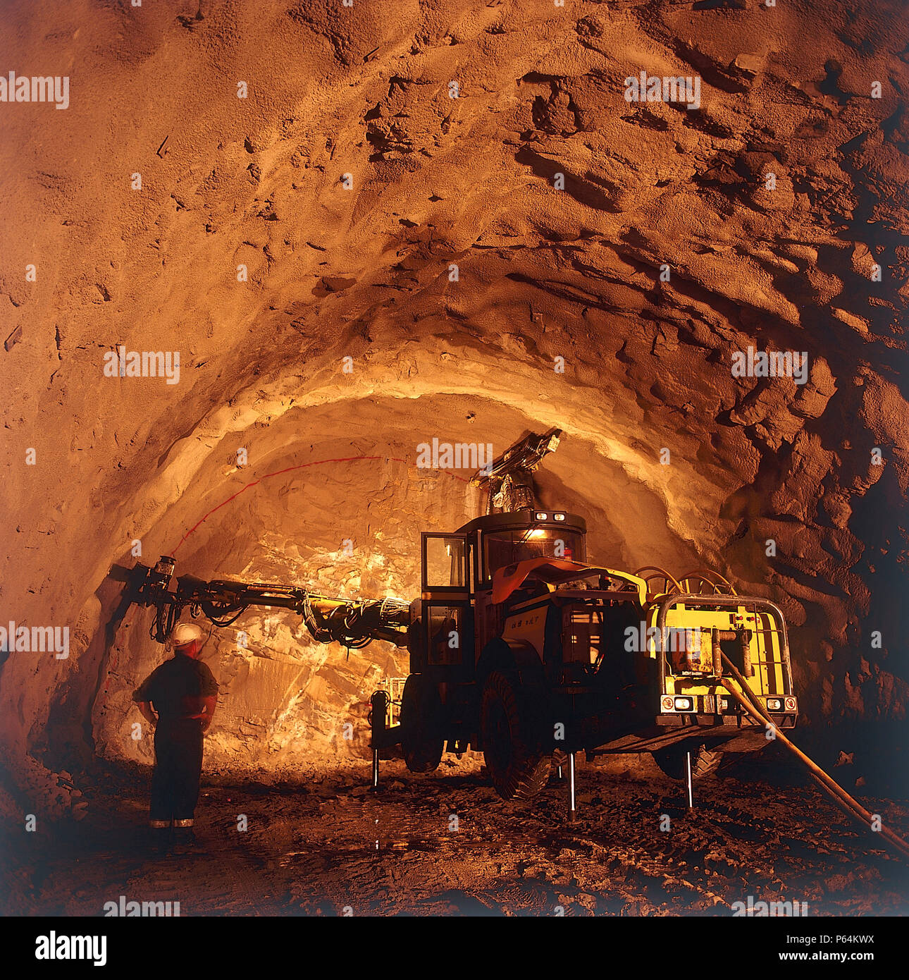 Jumbo drill hi-res stock photography and images - Alamy