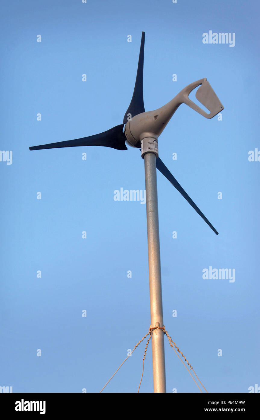 Visual Reference: Wind Turbine For Self Sufficient Home Penny Farm Dorset Uk