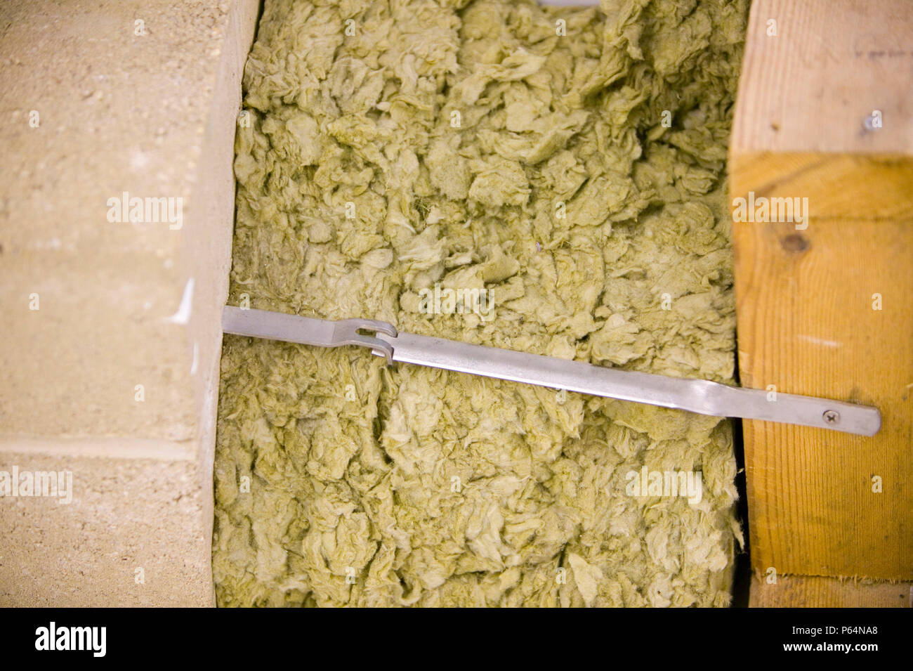 Cavity wall insulation at Bedzed the UK's largest eco village