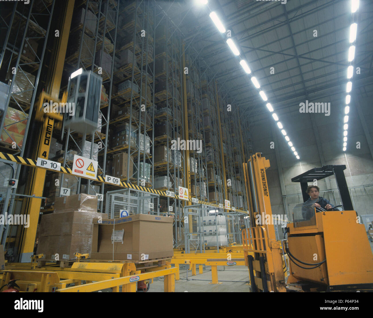 Warehousing in Watford Stock Photo