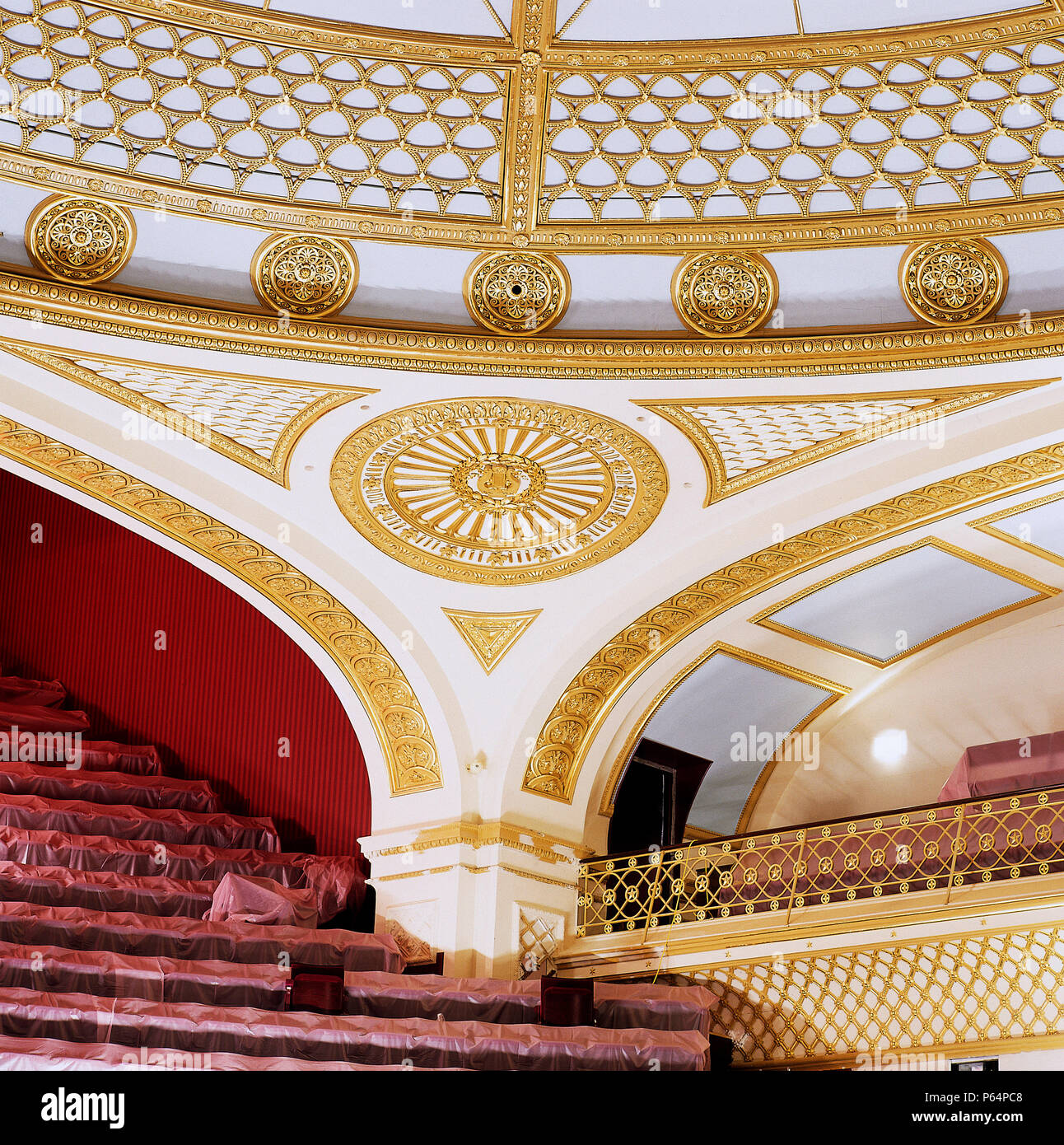 Interior of Royal Opera House. Covent garden, London, United