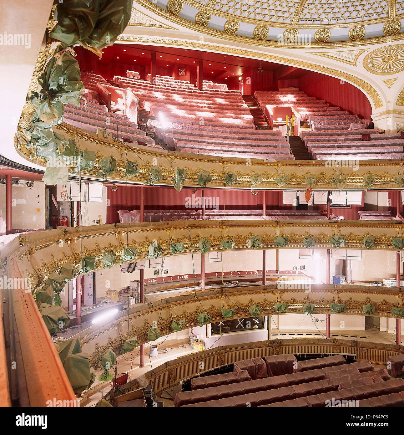 Interior Of Royal Opera House Covent Garden London United