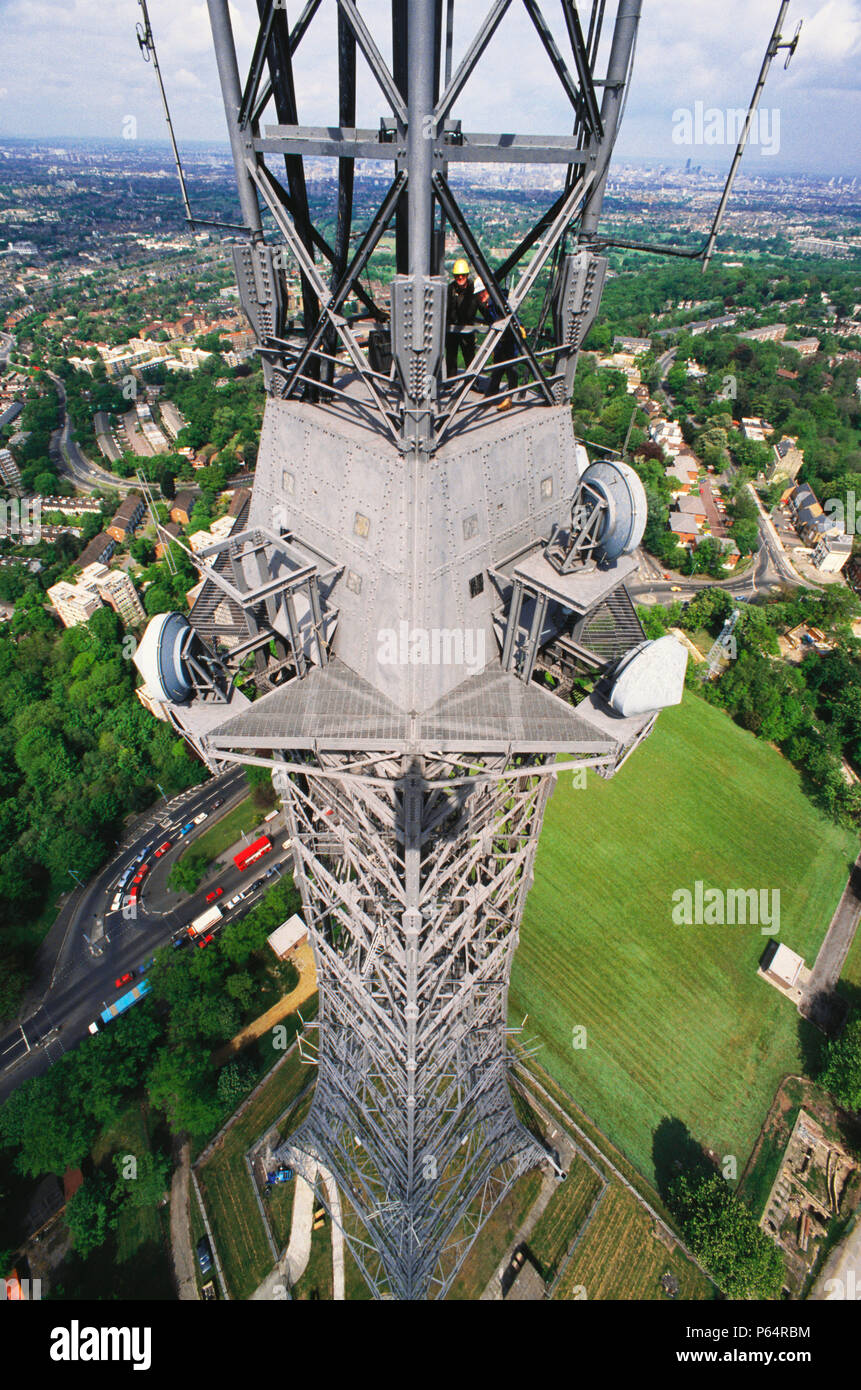 View from the top of Crystal Palace tower, South