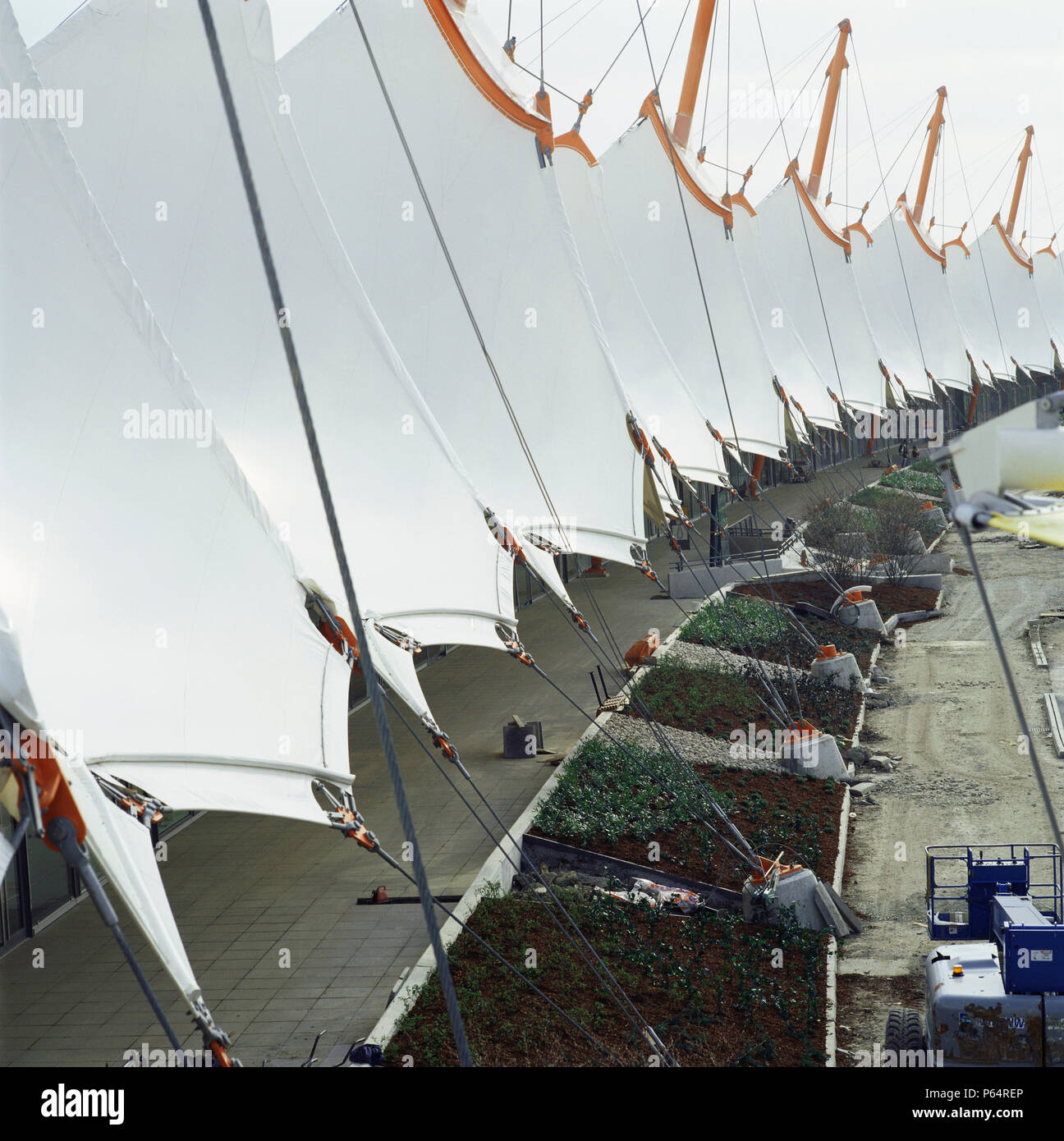 Canopy of the Ashford Designer Outlet, Kent, UK Stock Photo Alamy