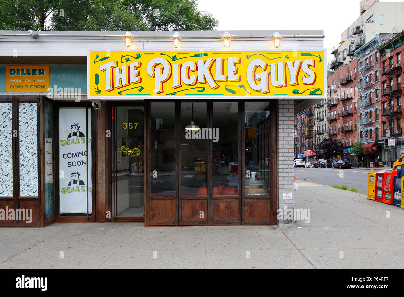 The Pickle Guys, 357 Grand Street New York, NY Stock Photo 210318619