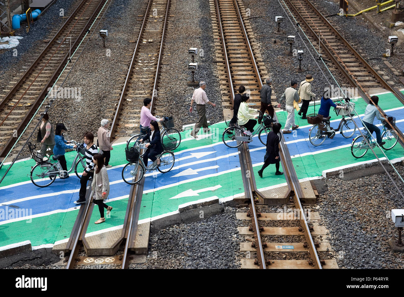Pedestrian Railroad Crossing