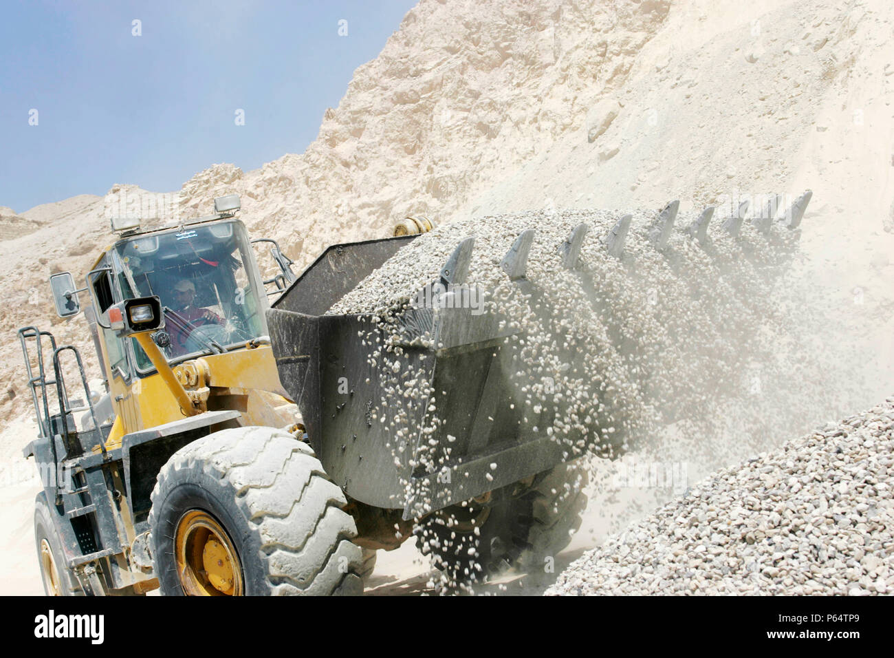 Menin Aggregate Aggregate mine Dead Sea, Jordan Stock Photo - Alamy
