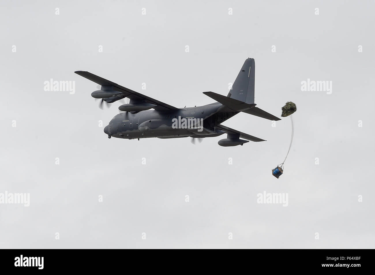 A U.S. Air Force MC-130J Commando II, assigned to the 1st Special ...