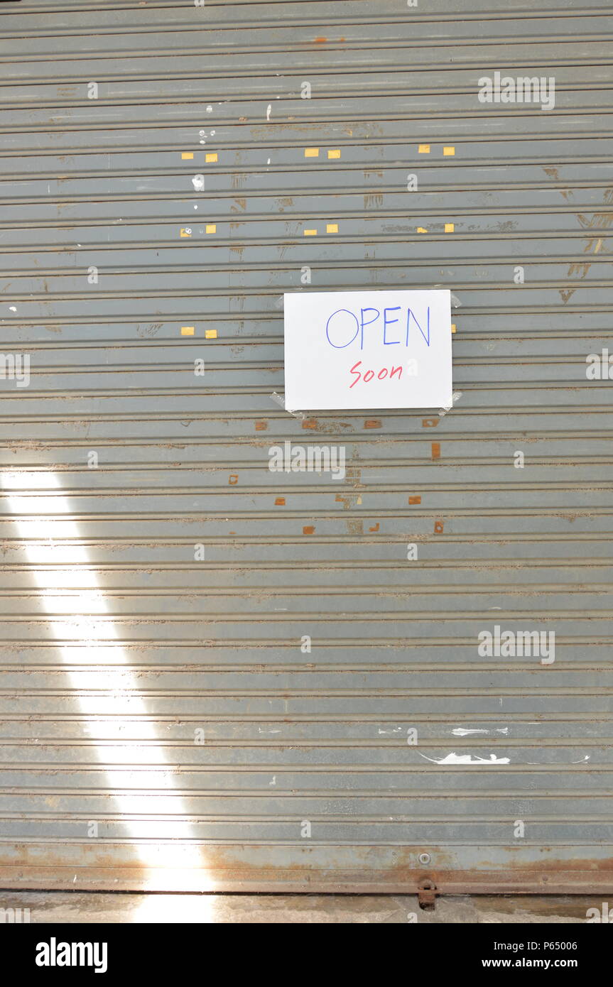 Louver Area. Sign Louver shop hi-res stock photography and images - Alamy