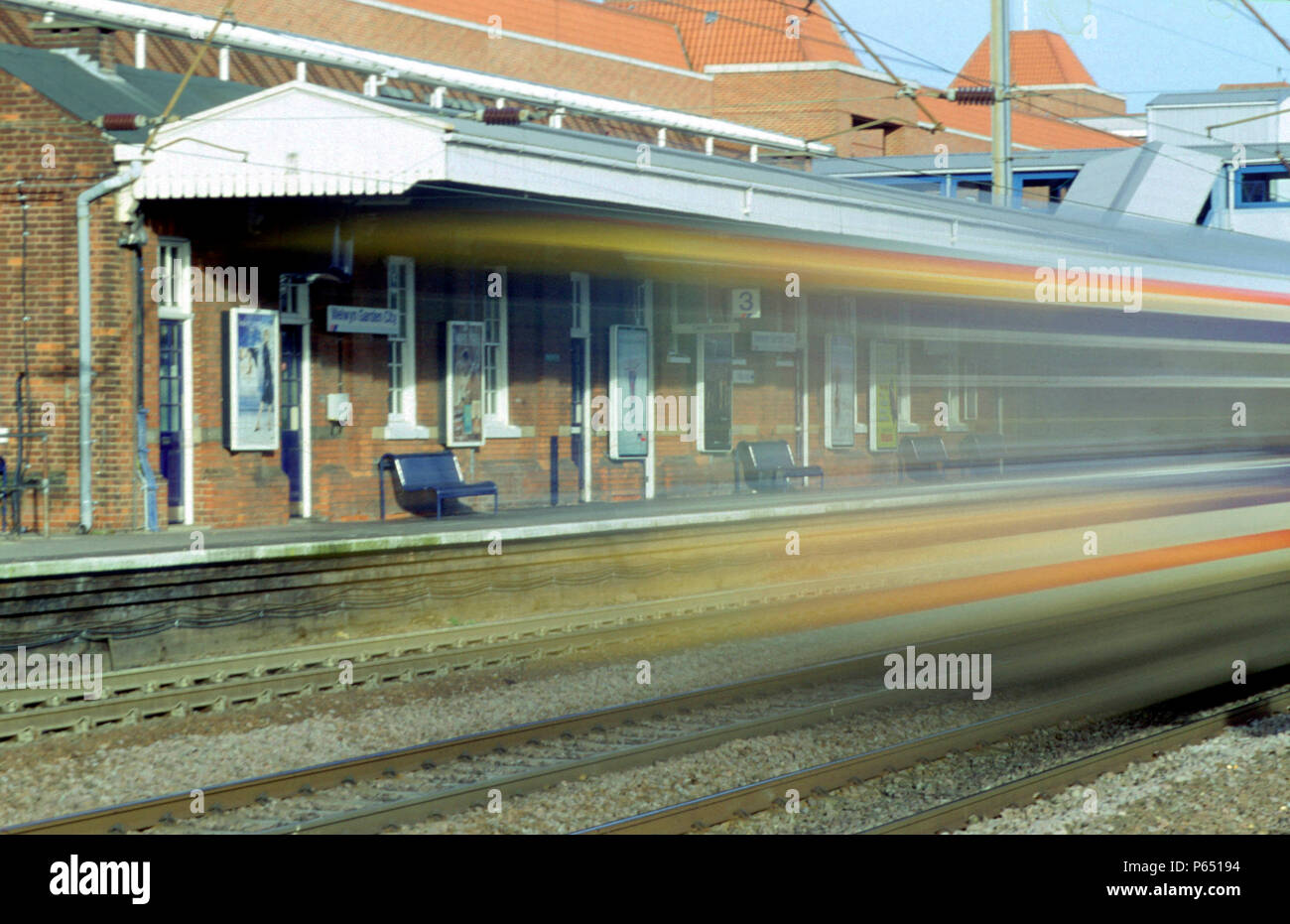 A Local Service From London S Kings Cross Station Is Seen Here