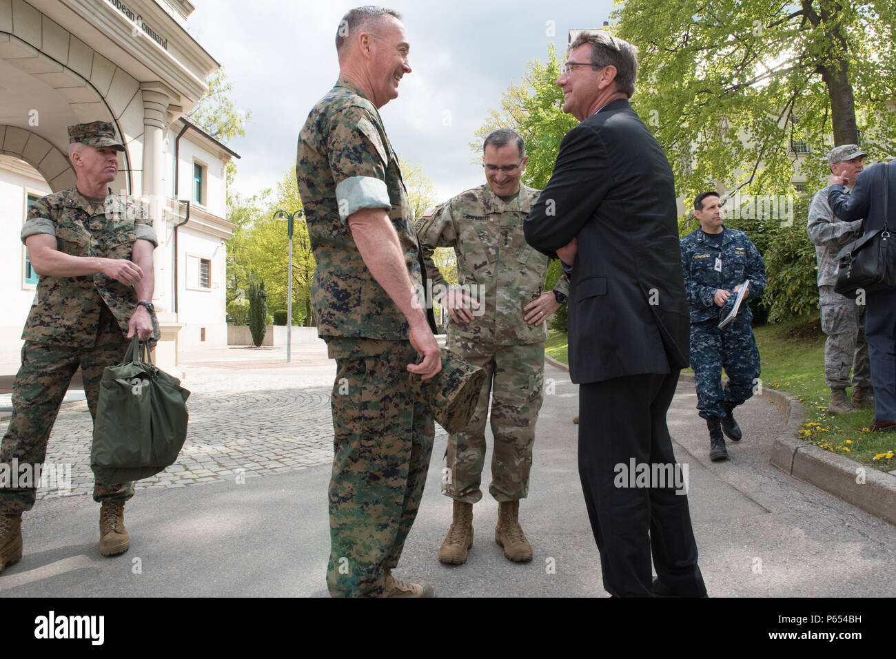 Defense Secretary Ash Carter, Chairman of the Joint Chiefs of Staff Gen ...