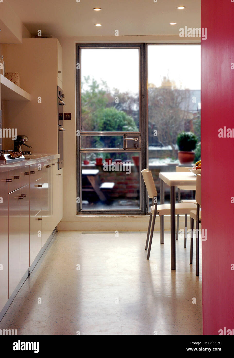 Kitchen Interior, STA Architects, Herne Hill, London, United Kingdom Stock Photo