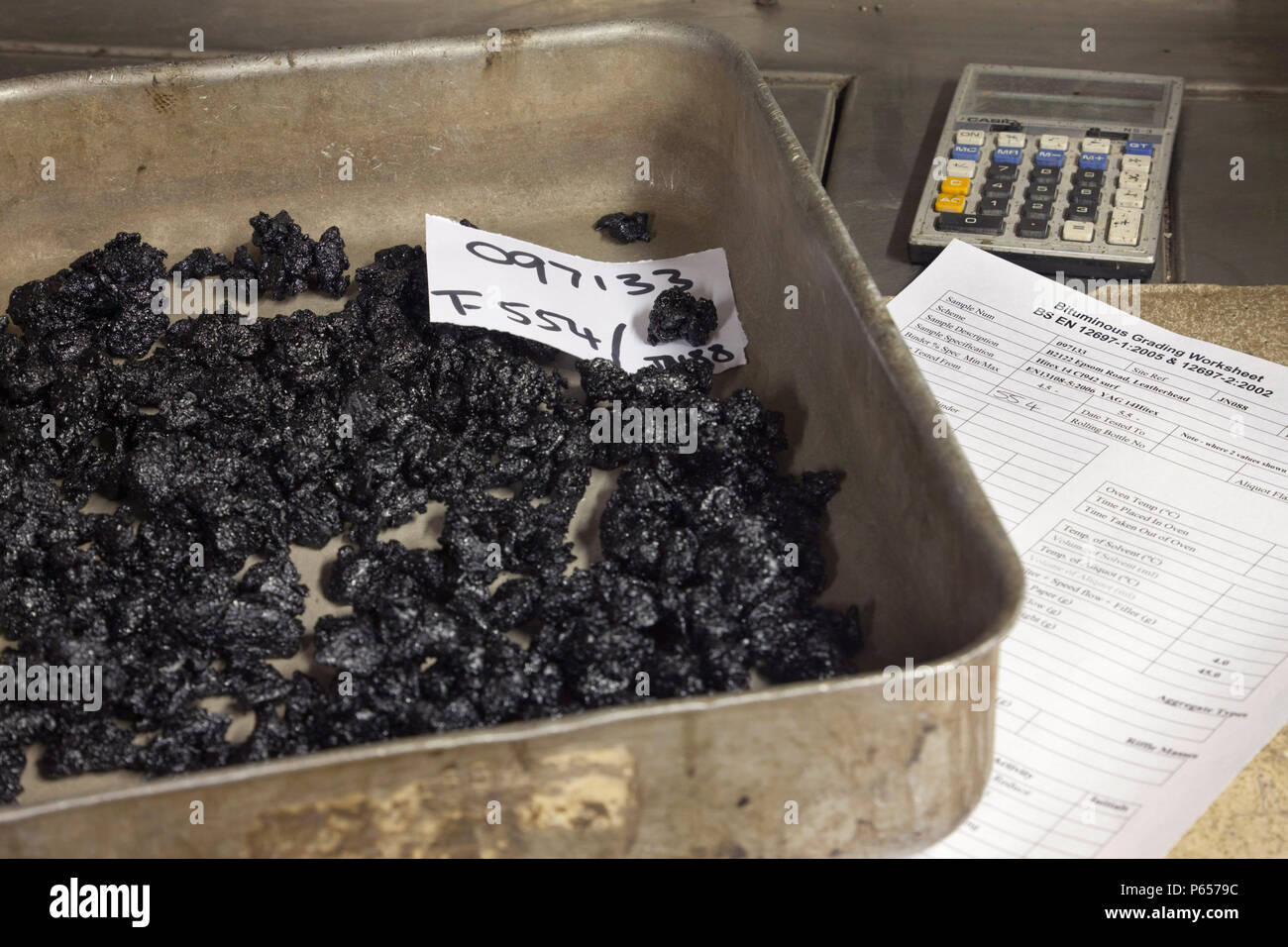 Tarmack Sampling Sieve tronic hi-res stock photography and images - Alamy