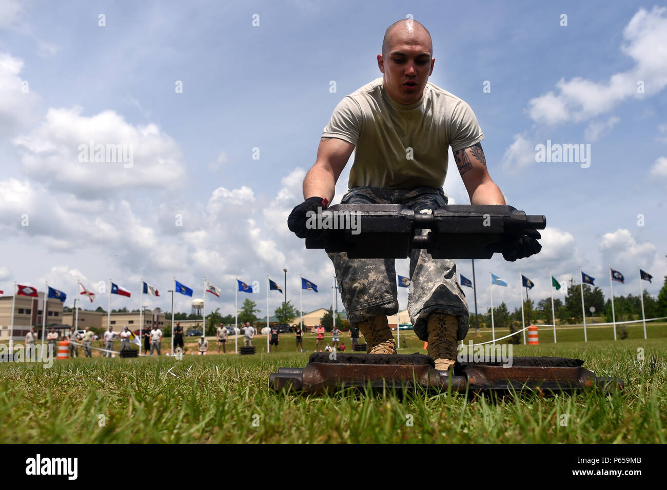 Spc. Michael Peach, with the Tennessee Army National Guard’s H Troop