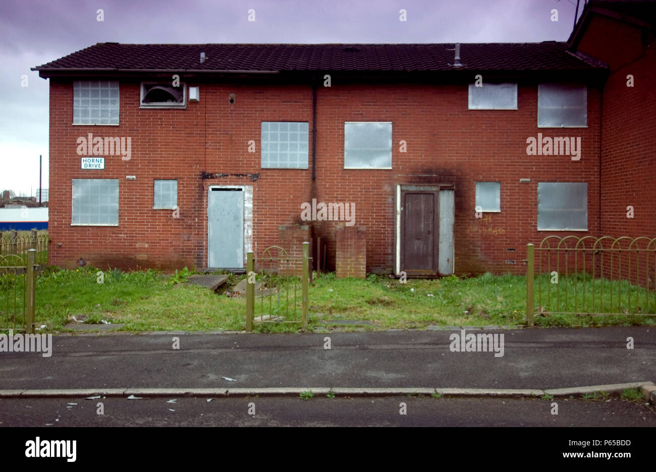 Manchester Council Estate High Resolution Stock Photography and Images