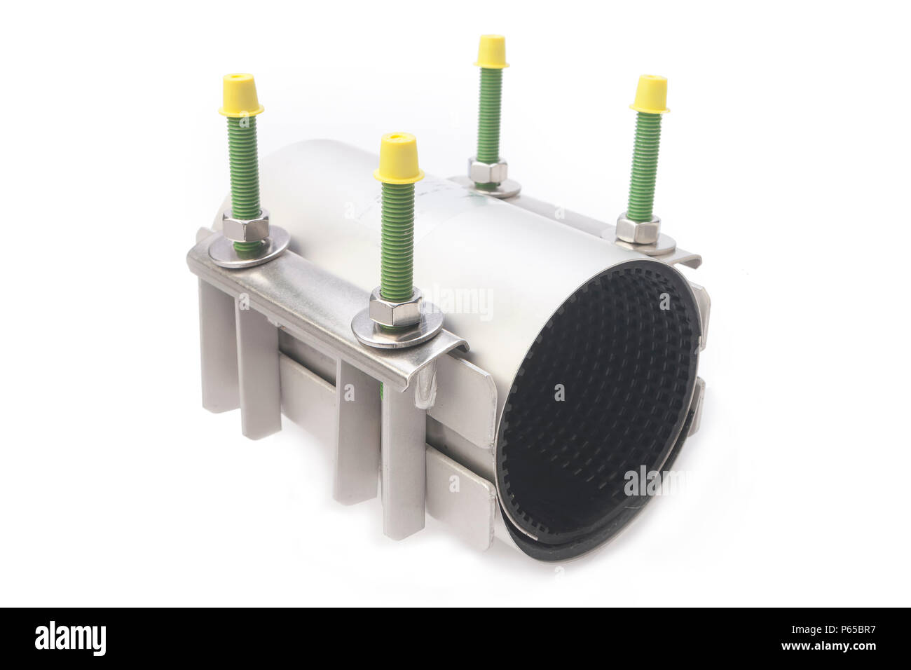 Tightening devices for operative repair of water pipes Stock Photo Alamy