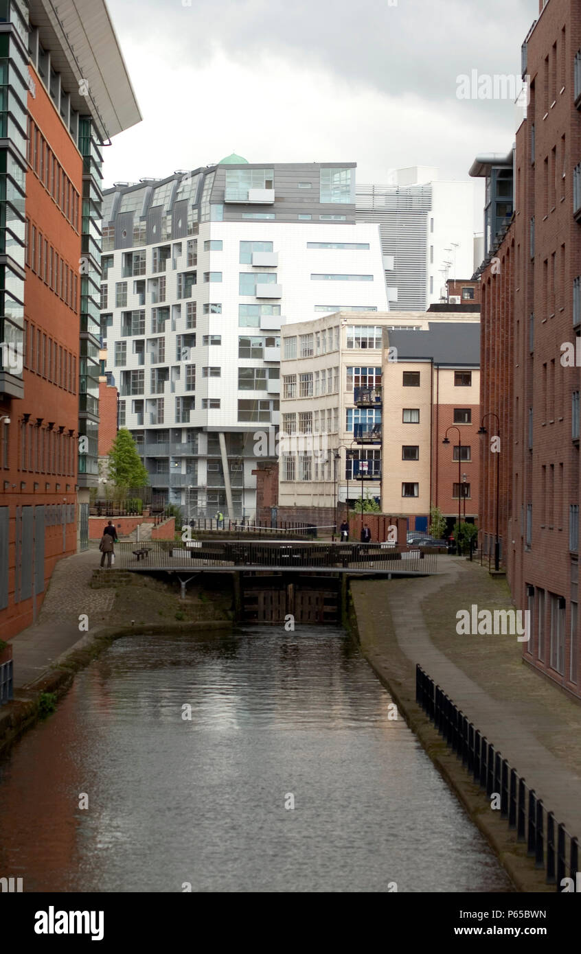 Residential property development, Manchester Stock Photo Alamy