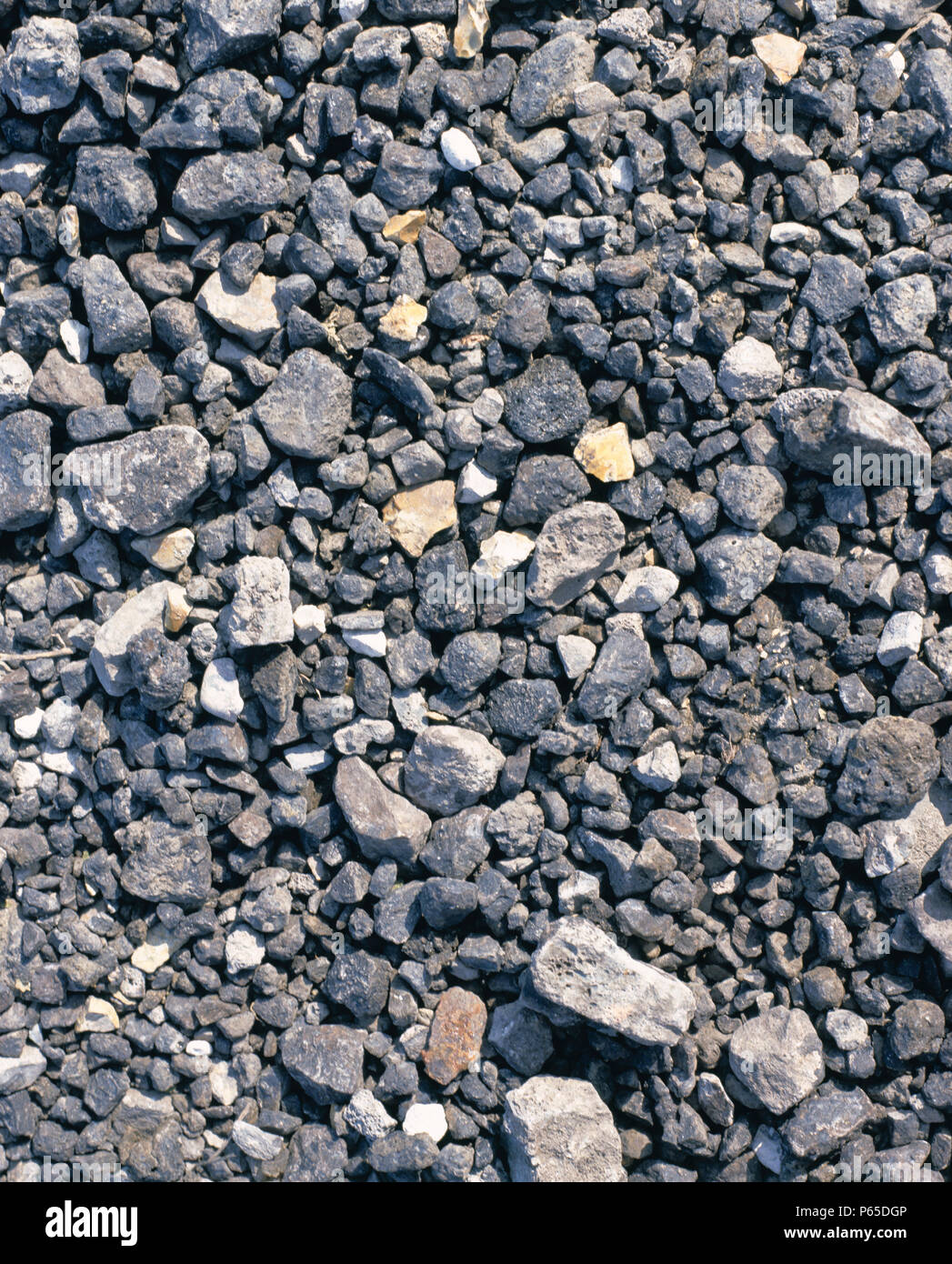 Detail of blast furnace slag and other mixed aggregates Stock Photo Alamy