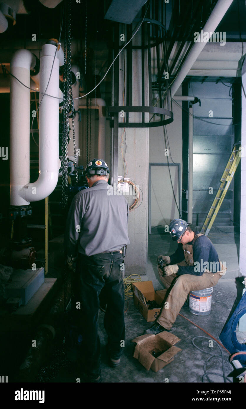 Work for M&E in the new medical research facility at Edmonton