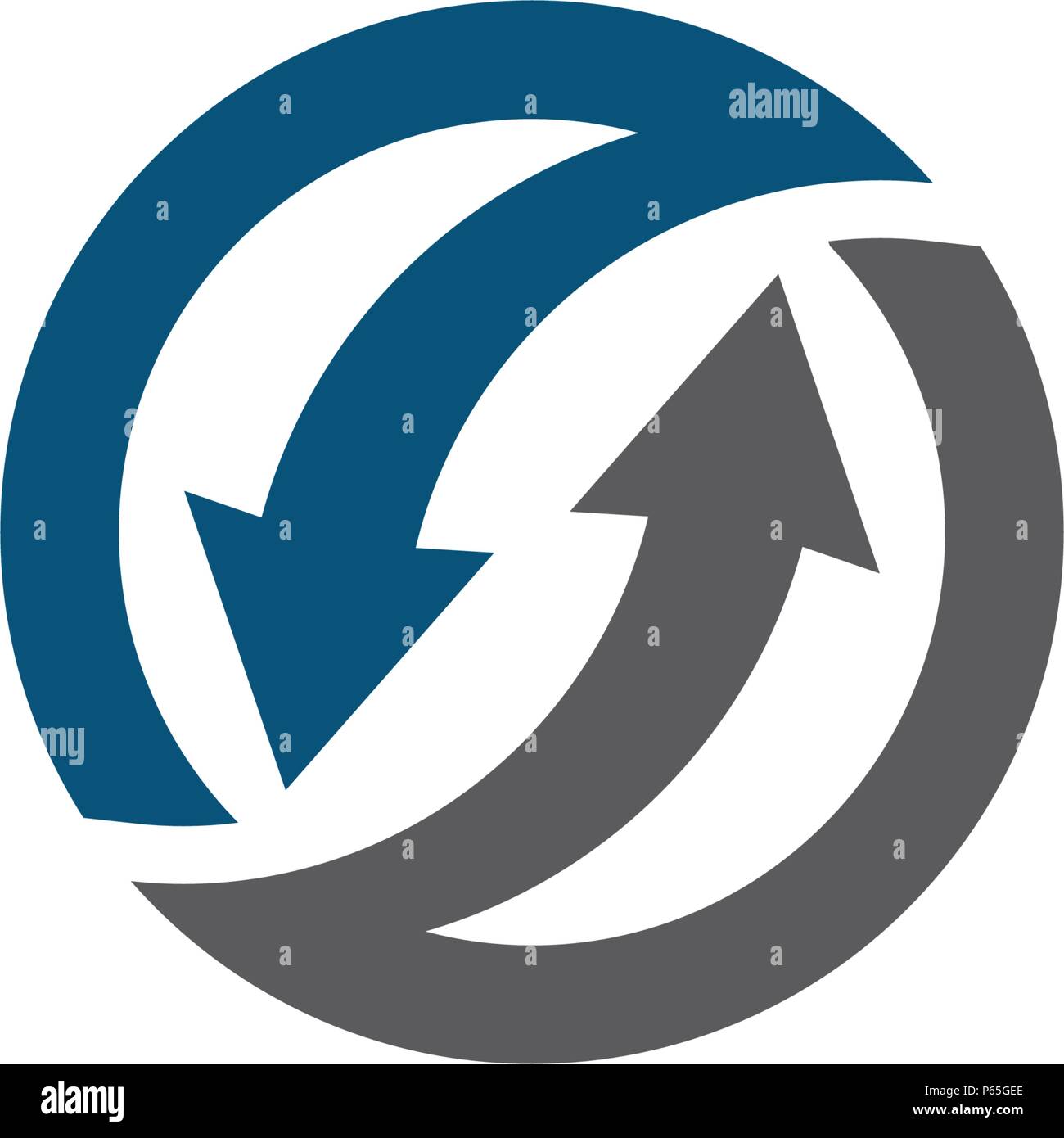 Arrow vector illustration icon Logo Template design Stock Vector Image ...