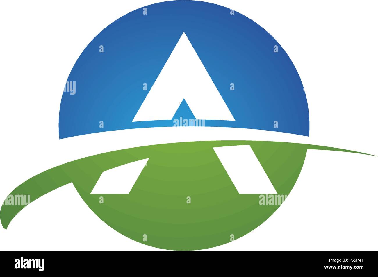 A Letter Logo Business Template Vector icon design Stock Vector Image ...
