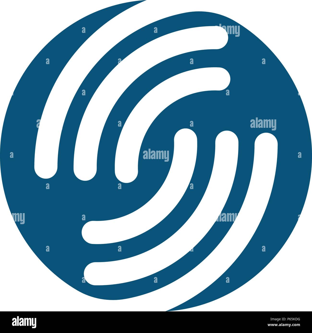 wireless Logo Template vector icon illustration design Stock Vector ...