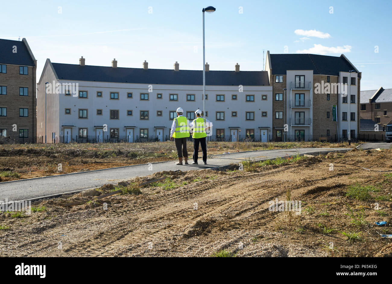 New housing development, Cambridge, England, UK Stock Photo Alamy