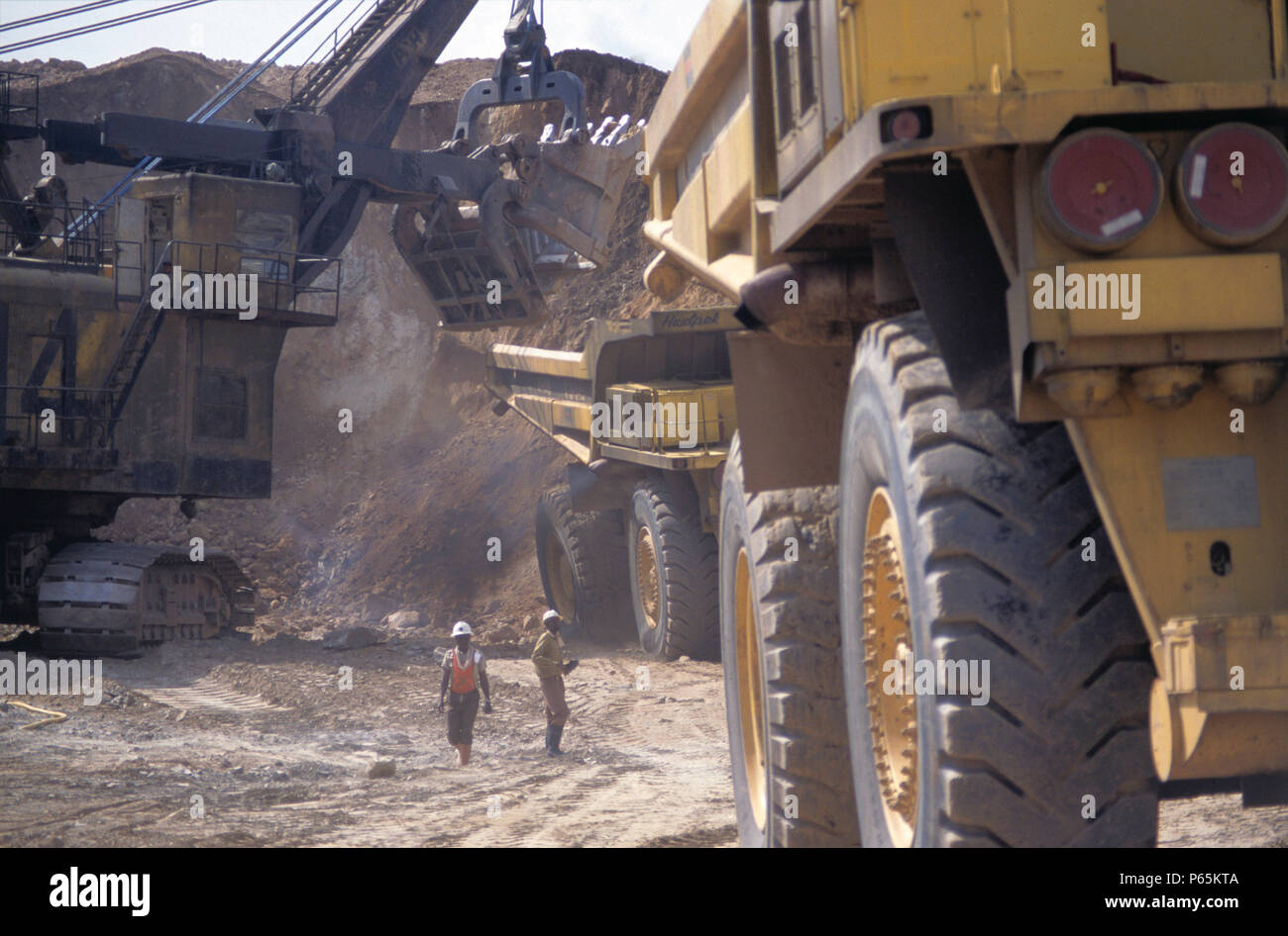 Copper Mine, Zambia, Africa Stock Photo Alamy