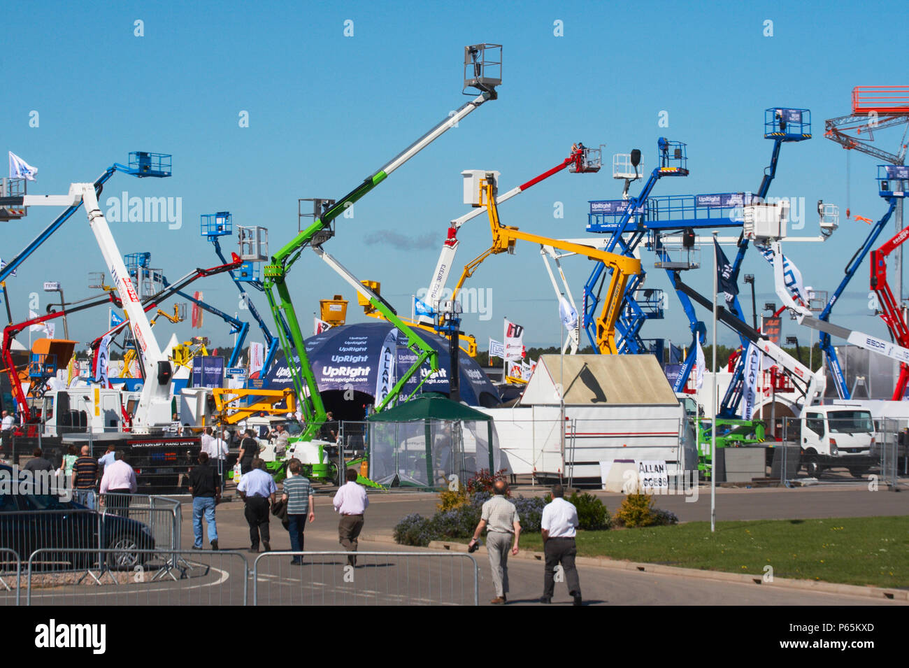 Construction Industry Trade Show, UK Stock Photo Alamy