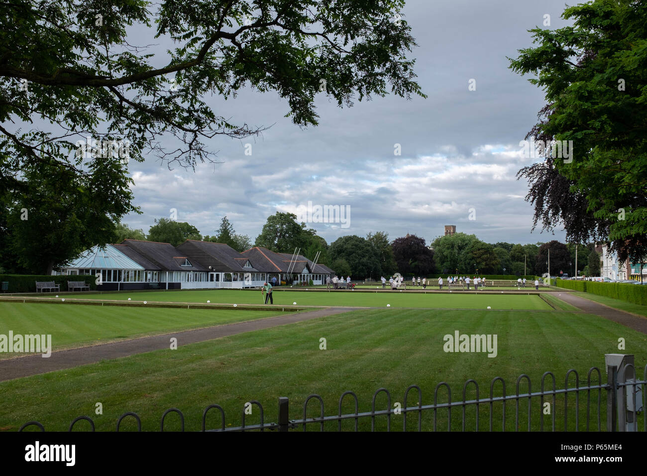 Victoria Park, Royal Leamington Spa, Warwickshire Stock Photo Alamy
