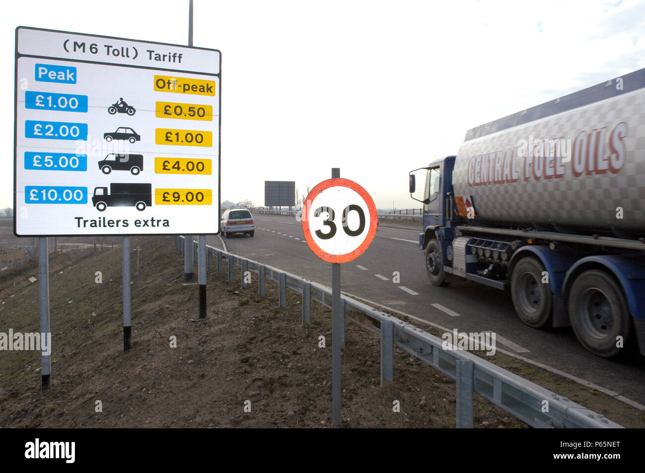 M6 toll payment hires stock photography and images Alamy