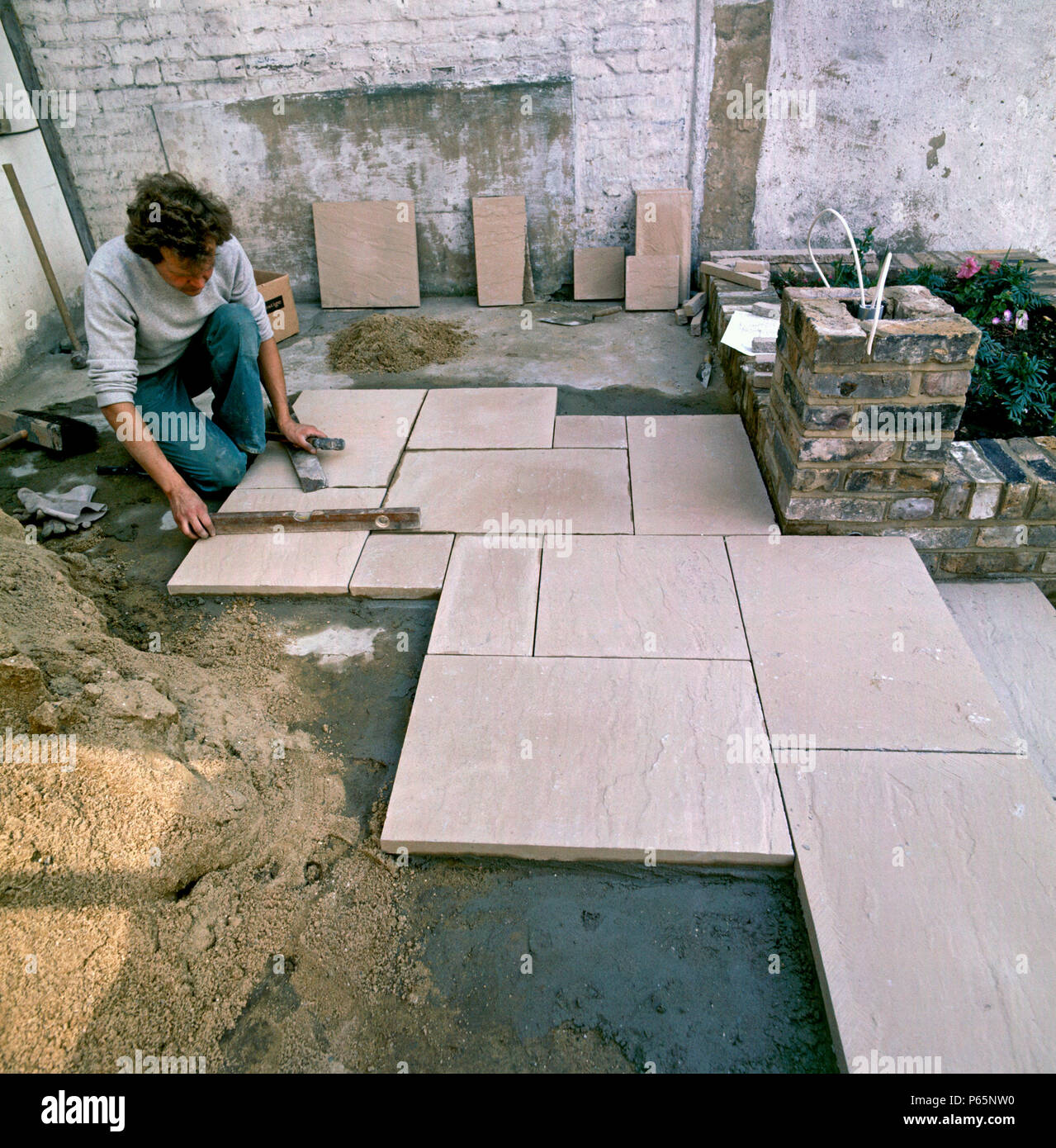 laying slabs