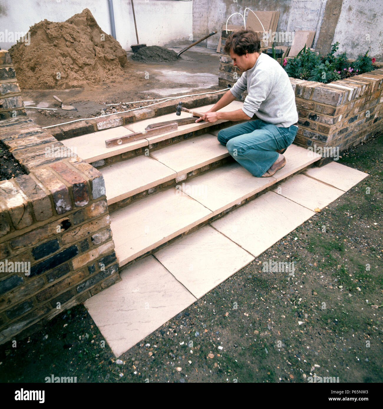 laying slabs
