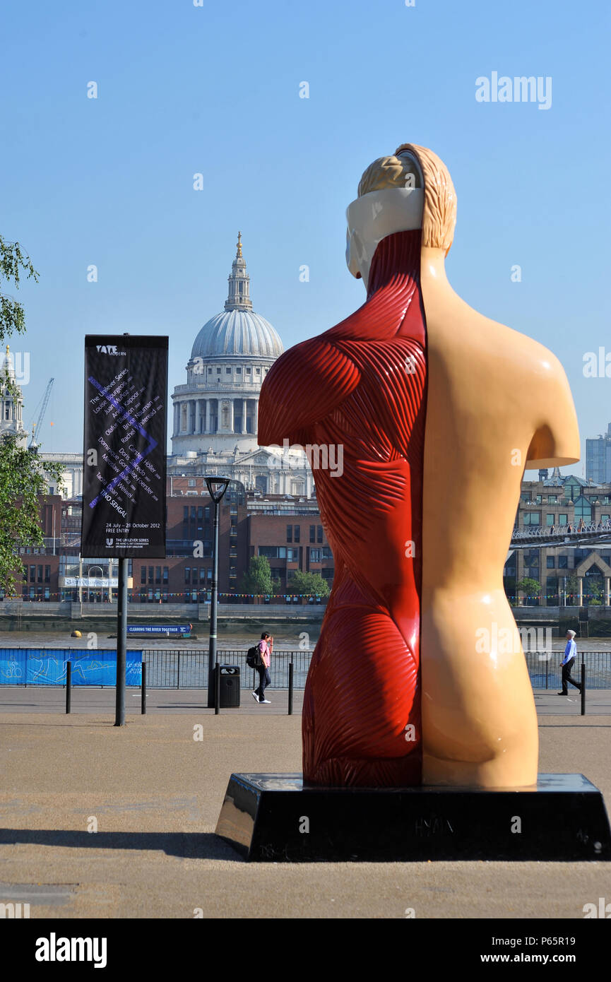 Damien hirst, Anatomy of an Angel, at the Tate Modern Stock Photo