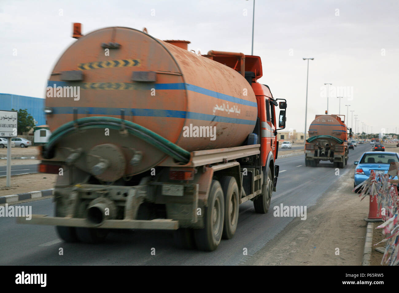 Petrol tanker, Dubai, UAE Stock Photo Alamy