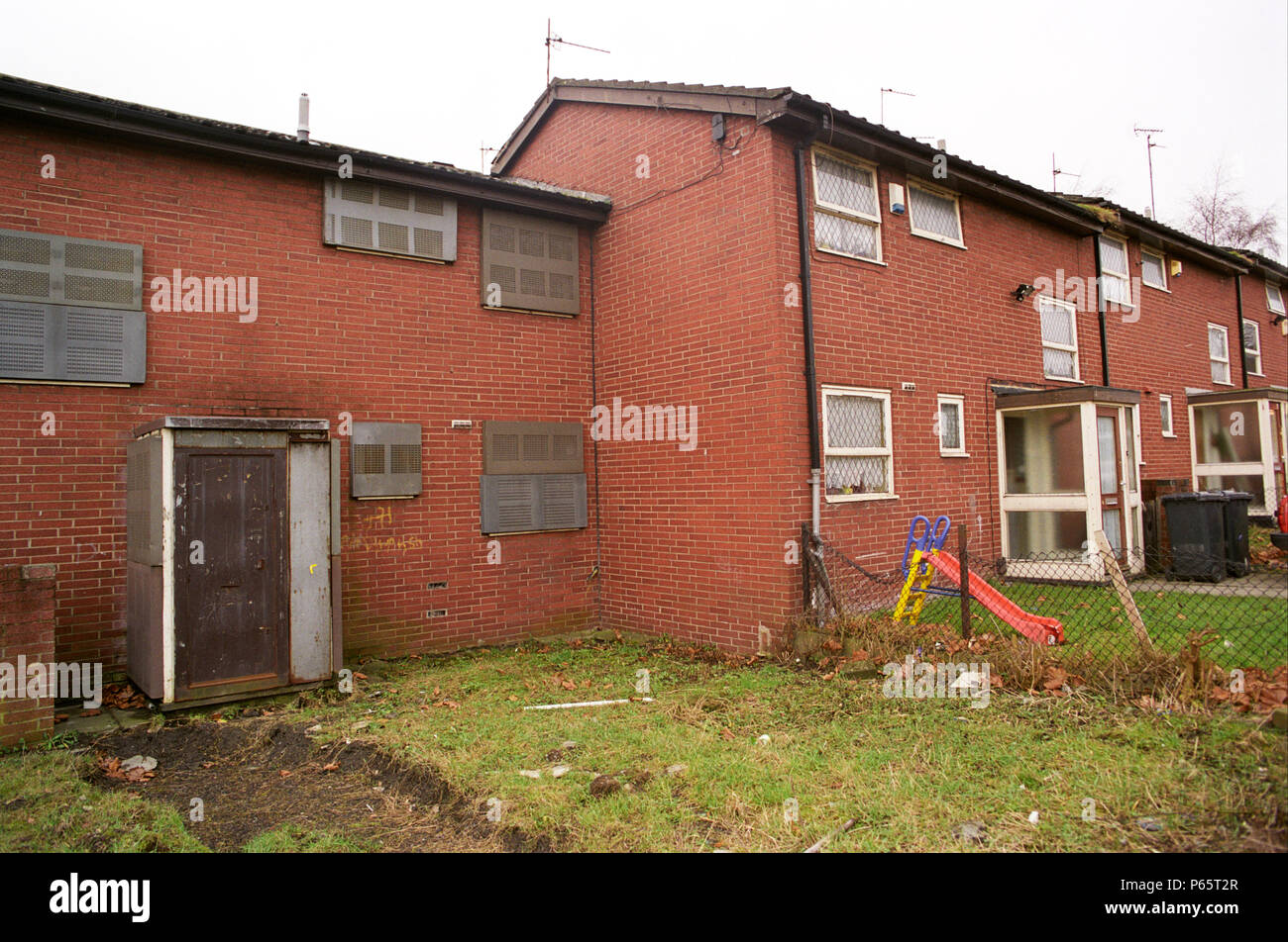 Cardroom estate, Ancoats, Manchester. Renamed New Islington in 2002
