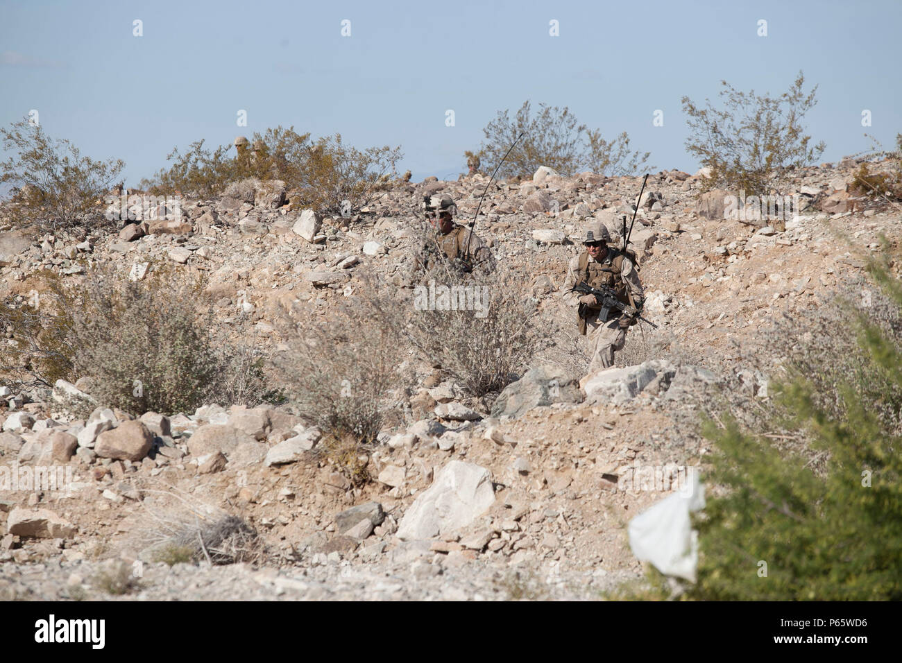 Mcagcc Ranges 4 2 mortar team hi-res stock photography and images - Alamy