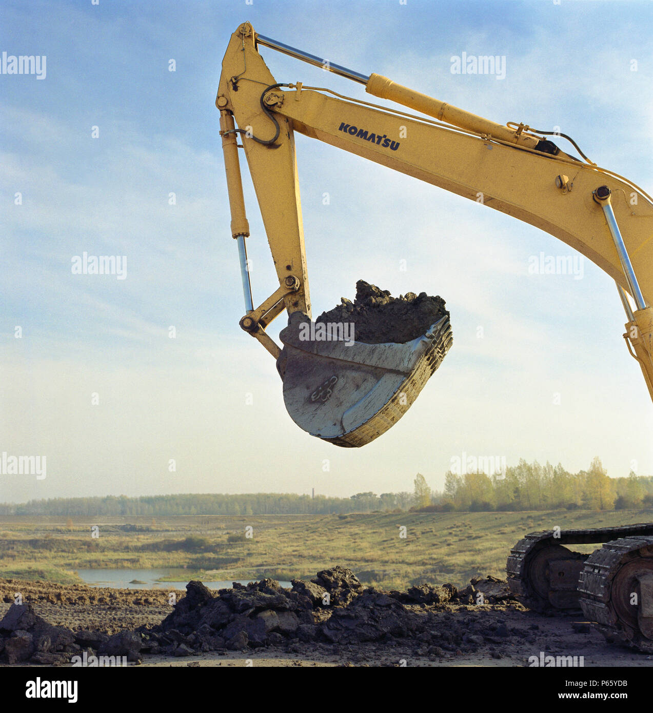 Bucket excavator hires stock photography and images Alamy