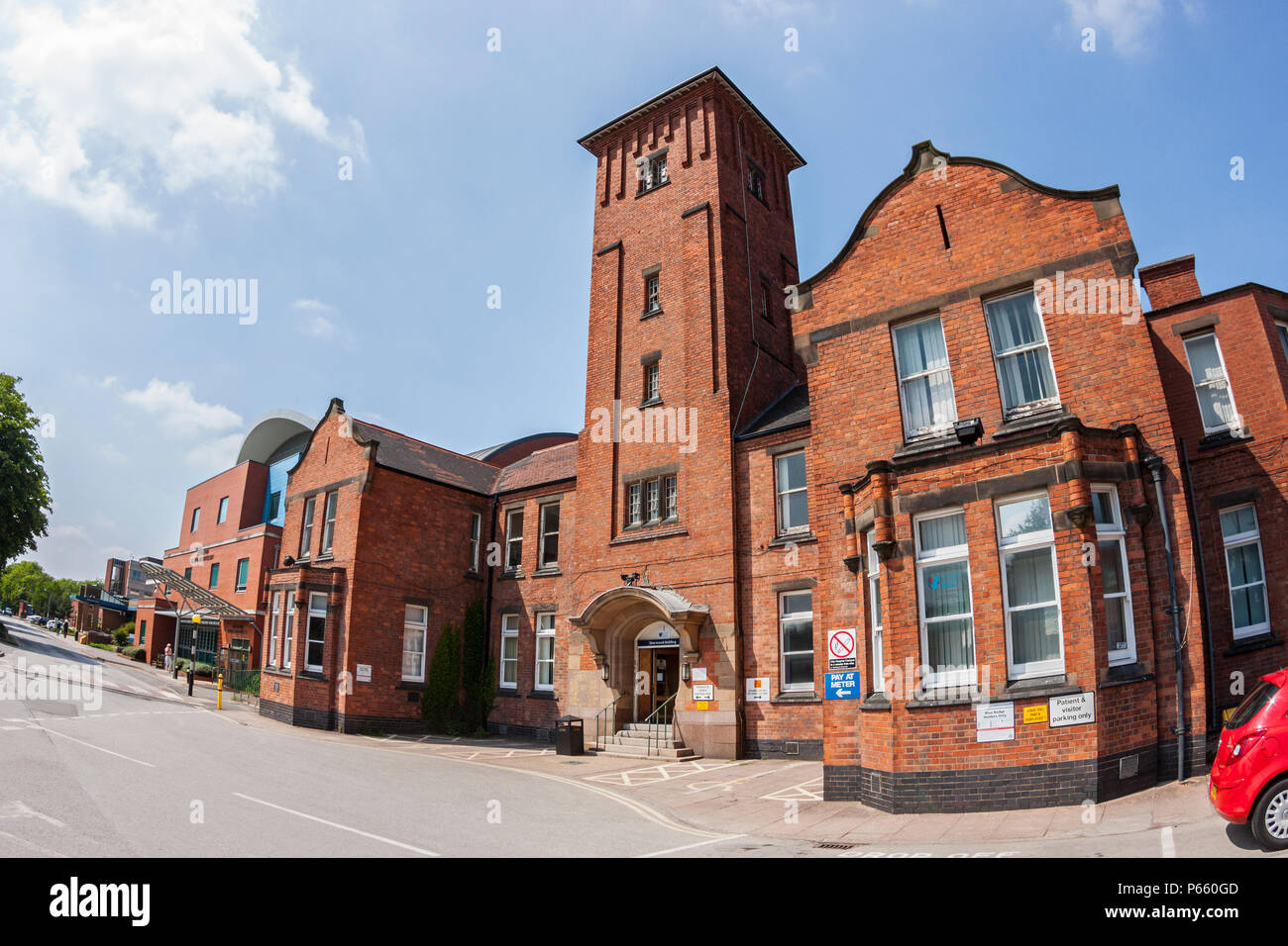 Nottingham City Hospital Stock Photo