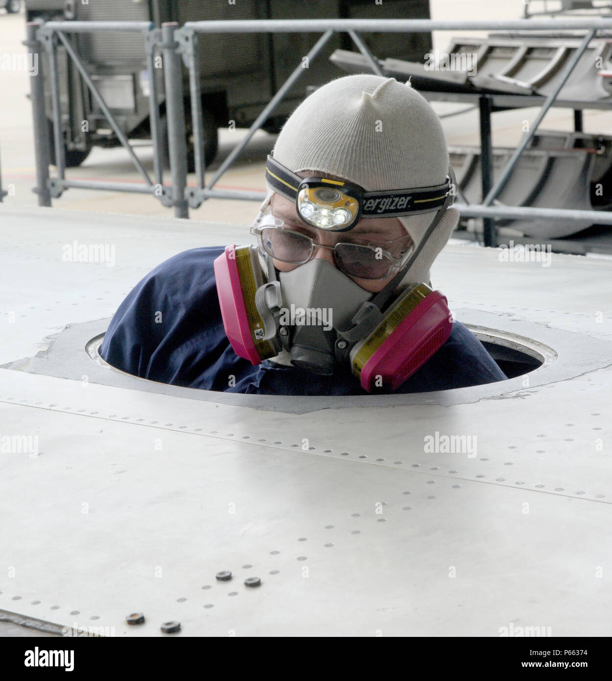 Jeremy Kahler, a 6foot2inch aircraft electrician with the 560th