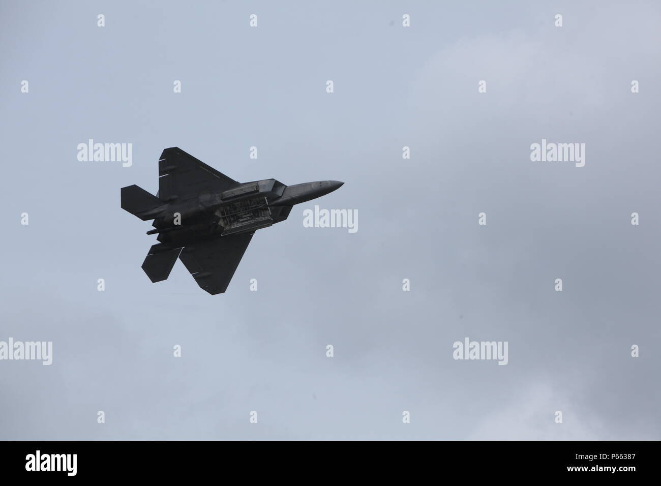 The F-22 Raptor performed at the 2016 MCAS Cherry Point Air Show on May ...