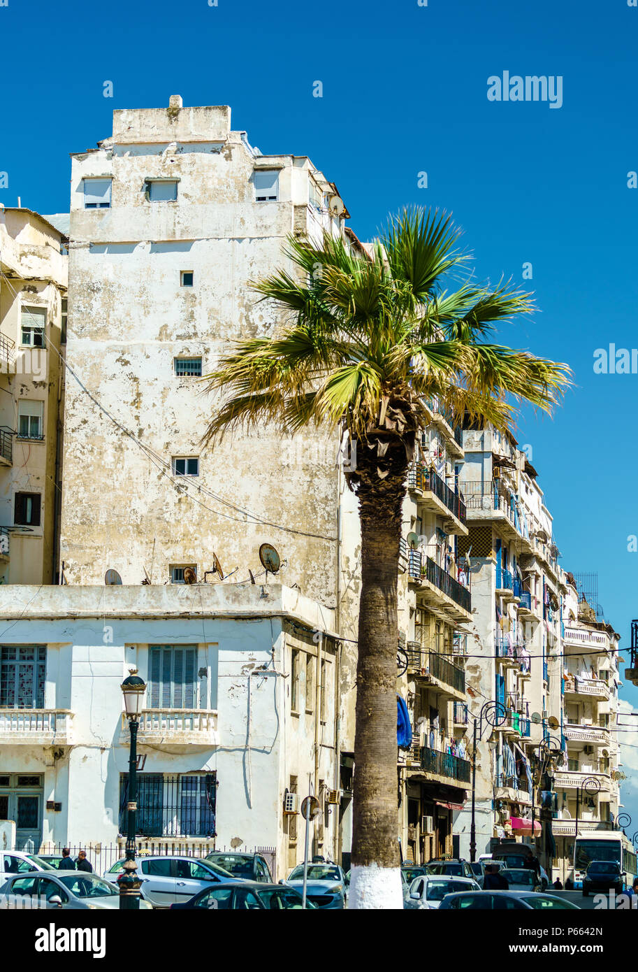 Moorish Revival architecture in Algiers, Algeria Stock Photo Alamy
