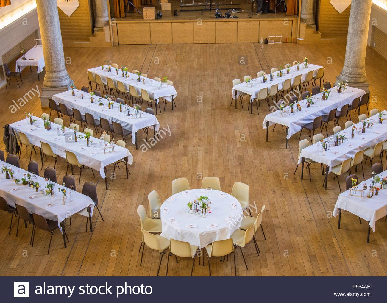 Wedding Reception Chemistry Themed Table Arrangements And Decor